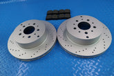 Maserati 3200 4200 Gransport rear brake pads & rotors #11177